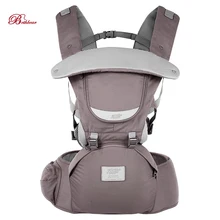 Bethbear 3 в 1 Слинг и Хипсит для новорожденных от 0 до 36 месяцев с регулируемым сиденьем