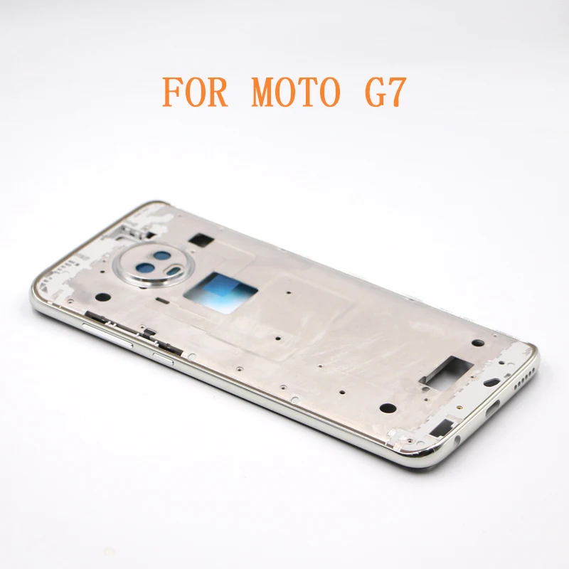 G7 G7 мощность средняя рамка для Moto G7 G7 мощность ЖК-дисплей Поддержка Рамка Корпус средняя Рамка Замена
