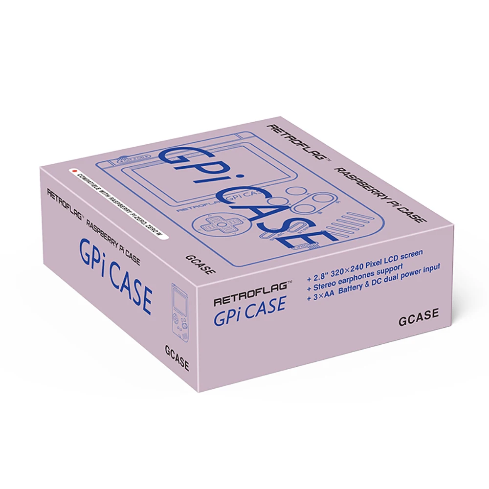 Новое поступление Оригинальный чехол Retroflag GPi с теплоотводом для Raspberry Pi Zero W V1.3