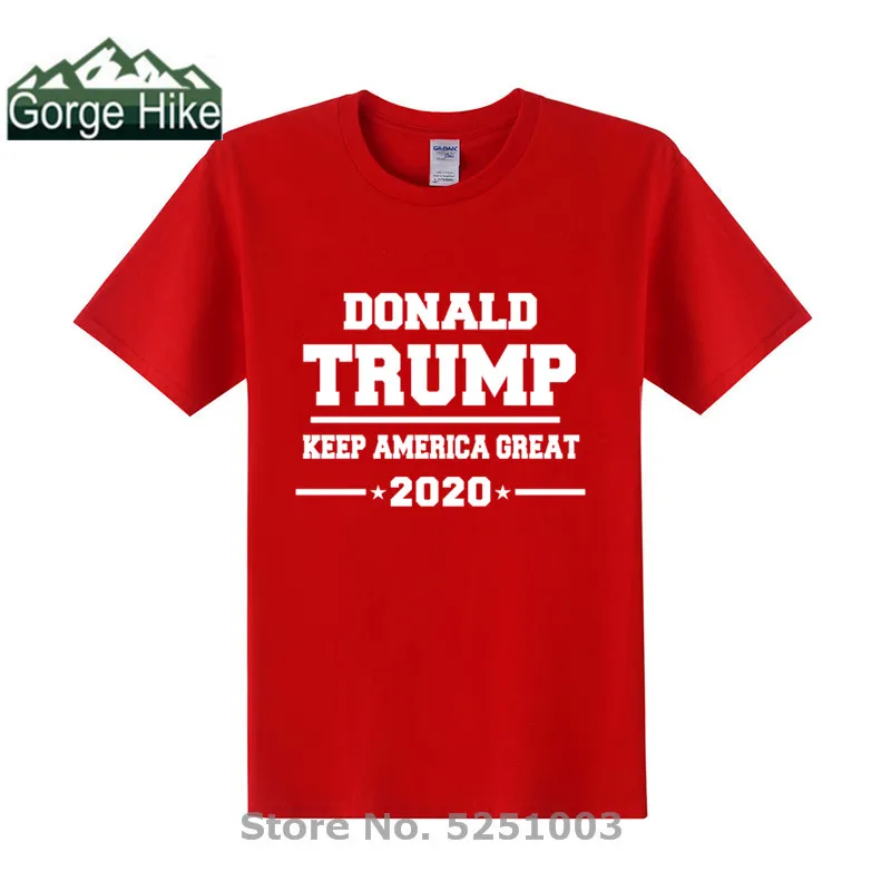 Donald Trump 2020 T-Shirt Keep America Great For President MAGA Make Again USA Tshirt Harajuku Men summer Short Sleeve Tees tops | Мужская