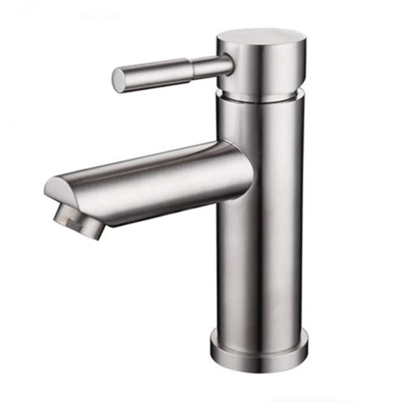 

Yooap single handle faucet bathroom faucet, stainless steel hot and cold water sink faucet, sink mixed faucet modern bathroom fa
