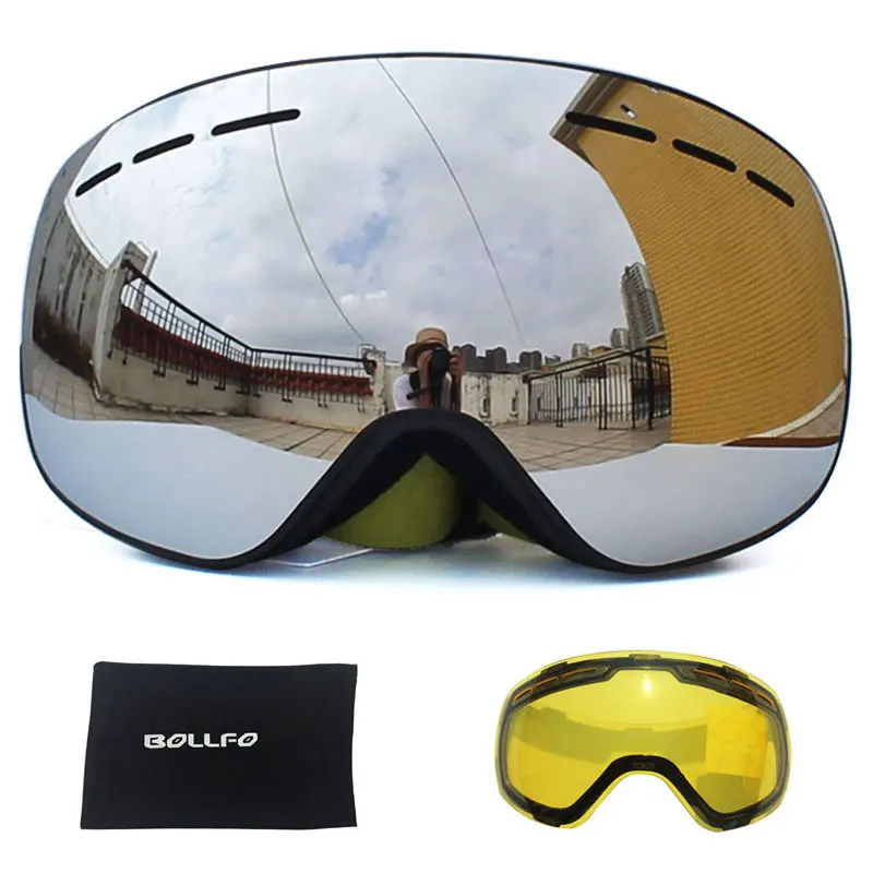 Lentes Esquí/gafas Esquí Lentes Magnéticas Doble Capa, Gafas Snowboard  Antivaho Uv400 Hombres Mujeres, Gafas Esquí Deportes Aire Libre, Gafas, Mejores Ofertas Diarias Hoy