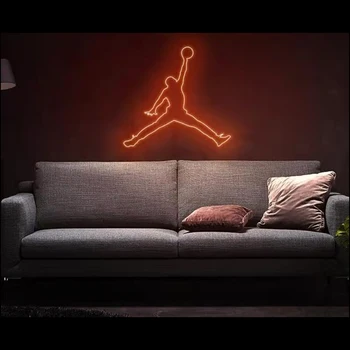 

Jordan led night lighting neon signs flexible bedroom wall party decoration lights neon signboard