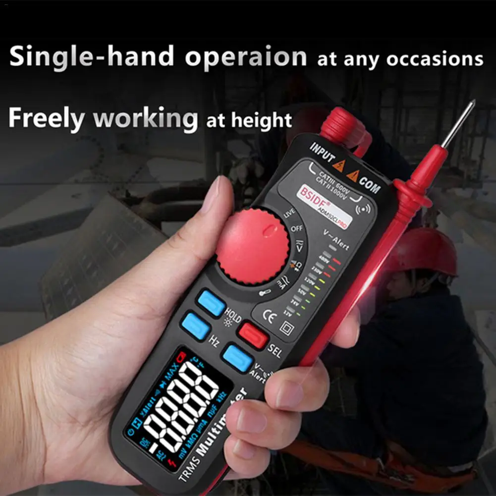  Digital Multimeter For BSIDE High Precision ADM92CLPRO Pen Type Multimeter True RMS Multi-functiona