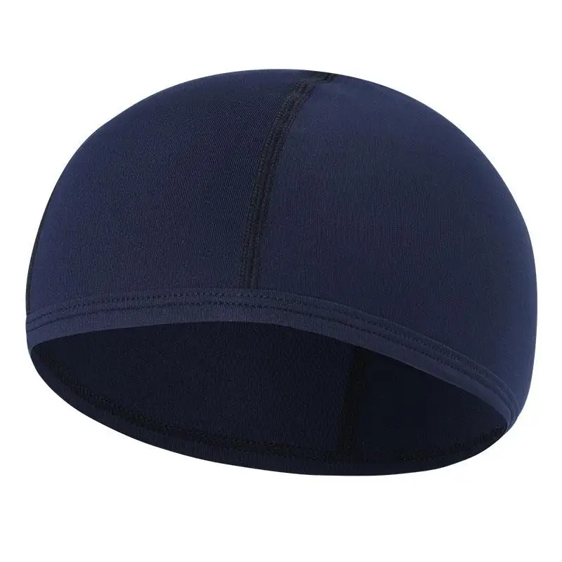Motorcycle Helmet Inner Cap Hat Quick Dry Bicycle Breathable Hat Racing Cap Comfortable Under Helmet Blue Winter New/Motorcycle Helmet I