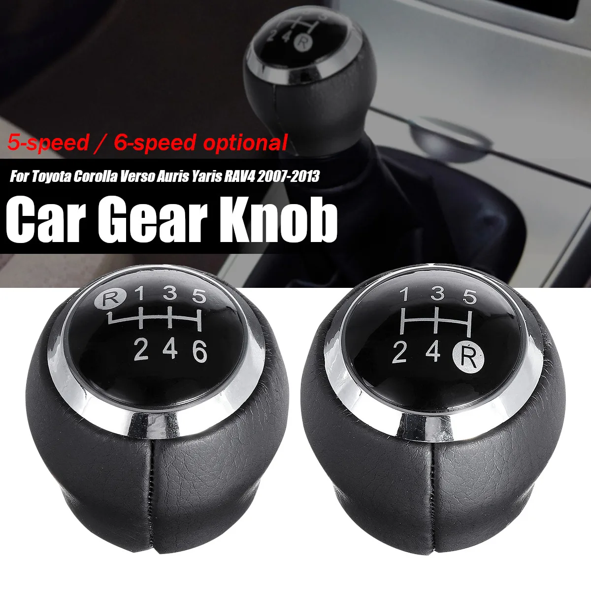 Рычаг переключения передач для Toyota Corolla Verso Auris Yaris RAV4 2007 2008 2009 2010 2011 2012 2013|Ручка