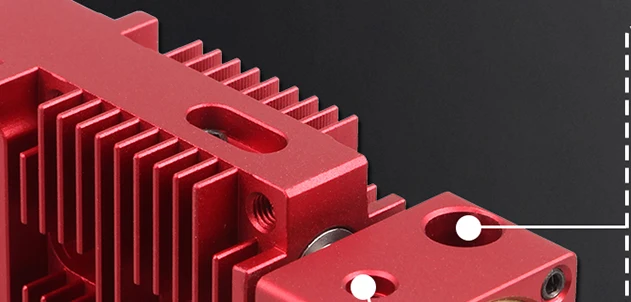 3D-принтеры подключения печатающей головки Запчасти 2IN1-MIX-V1 Hotend 2 в 1 из смешанный цвет 1,75 мм накаливания экструдер Bowden в 12 V/24 V для Titan MK8