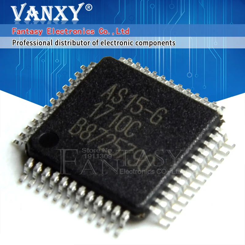 

5 шт., новый и оригинальный IC для QFP, AS15G, LQFP