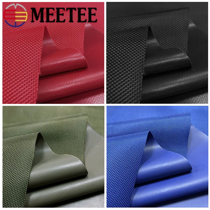 Meetee 50/100x150cm 1680D PVC Oxford Cloth Coated 0.4mm Thick Waterproof Fabric for Luggage Tents Outdoor Supplies Accessories | Дом и сад