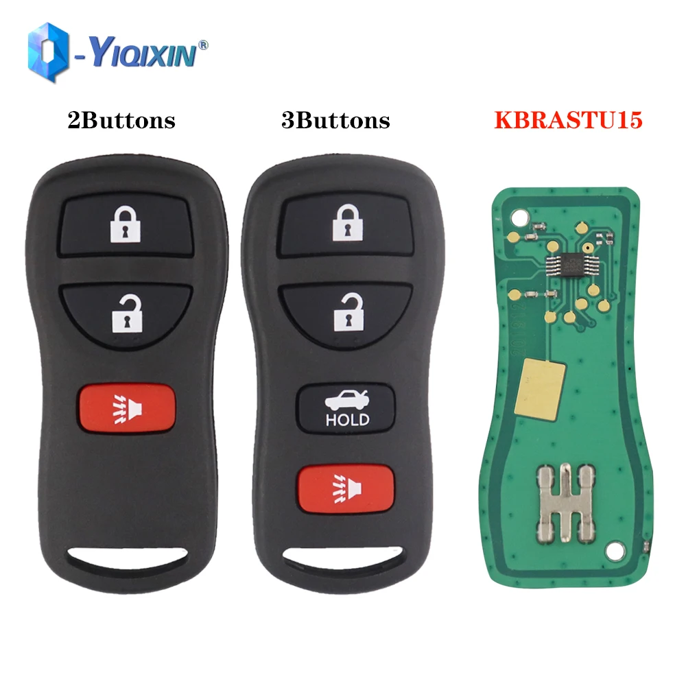 YIQIXIN 315Mhz Smart KBRASTU15 Key Keyless For Nissan Frontier Infiniti Murano Armada Pathfinder Remote Quest Titan Xterra Versa