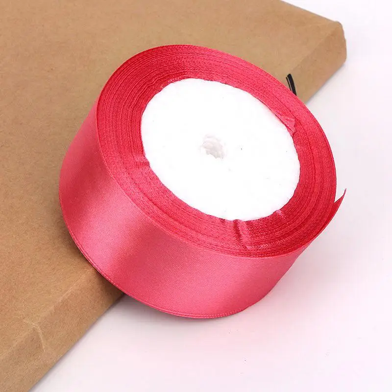 CarryWon 1 шт. 25 ярдов 2 см DIY Ремесло Лук ленточный край прозрачные свадебные ленты нарядная лента рождественские украшения