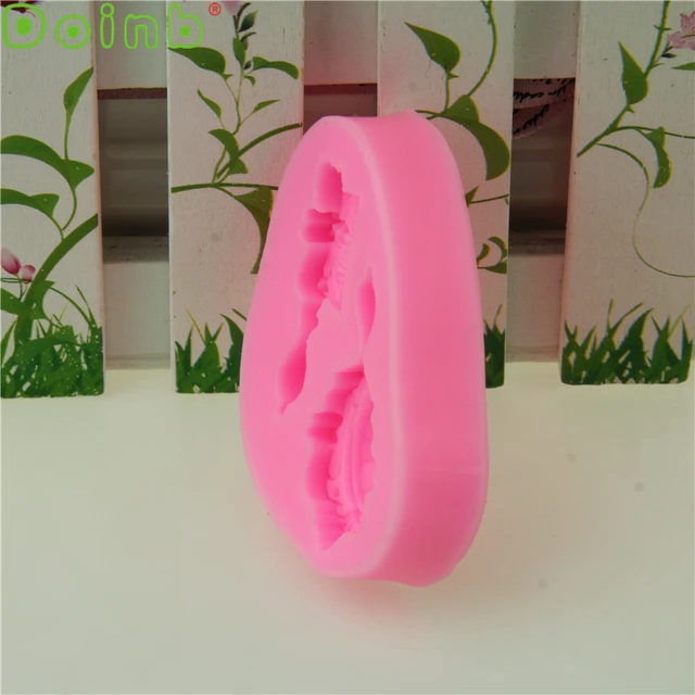 Apró Tükör Fésű Szilikon Penész Miniatűr Édességek Étel Polimer Agyag Ékszer Formák - Image 4