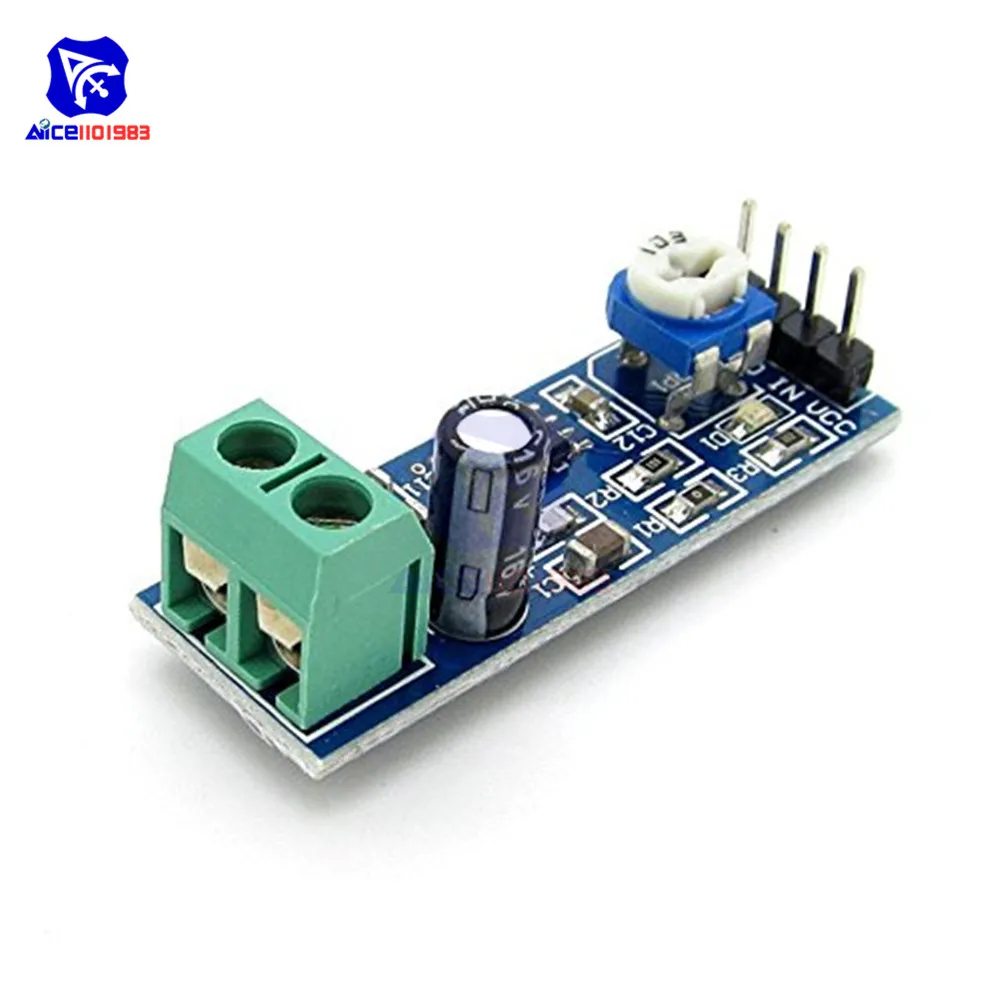 Diymore LM386 супер аудио усилитель 20X/200X усиление Mono Amplificador модуль|Интегральные схемы|