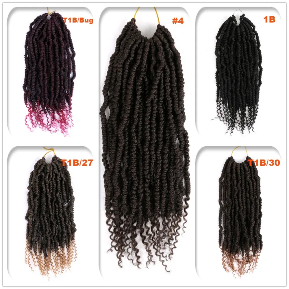 bomb twist braids crochet braiding hair extension