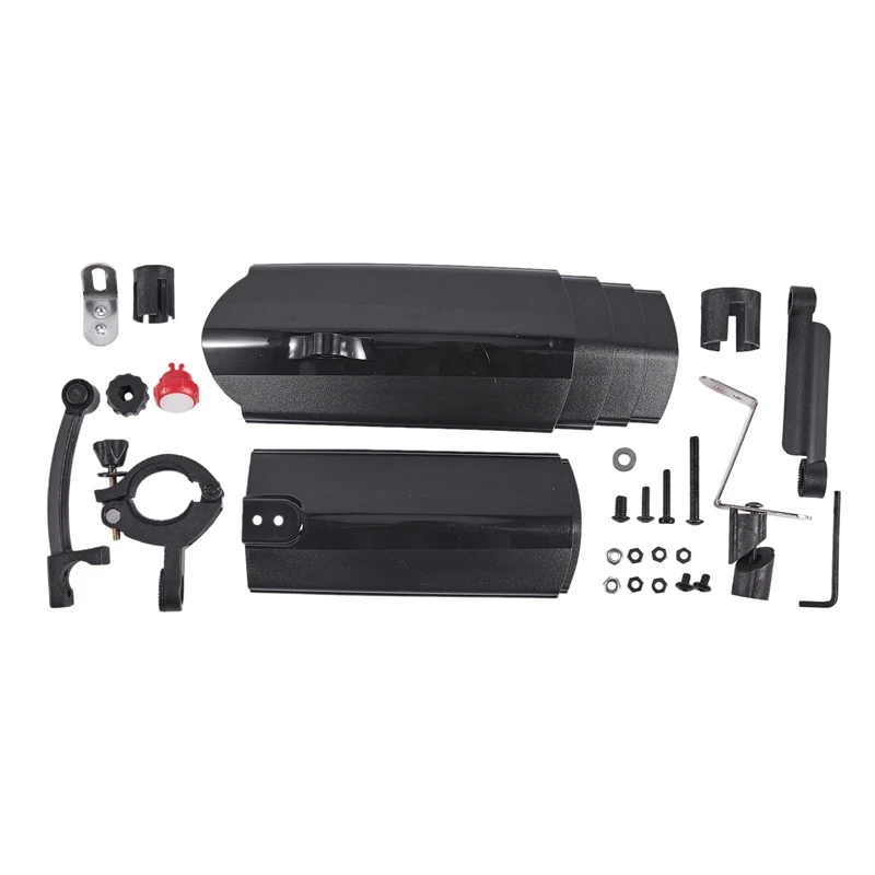 

Telescopic Folding Bicycle Fender Set with Tail Lights Mountain Bike Fender Bicycle Front Fender Road Bike Folding Bicycle Fende