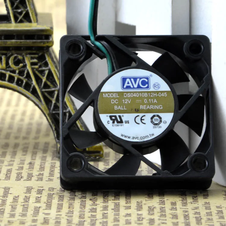 Для AVC 4010 в форме ручки с двумя шарами вентилятор 4 см 4 см 12V 0.11A DS04010B12H-045