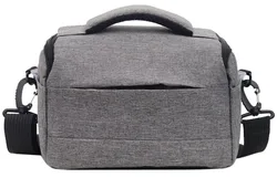 Compact and Stylish Mirrorless DSLR Camera Bag (Gray)