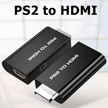 

HDMI Gaming Adapter Accessory For PS2 to HDMI Video Converter Adapter with 3.5mm Audio Output for HDTV PC