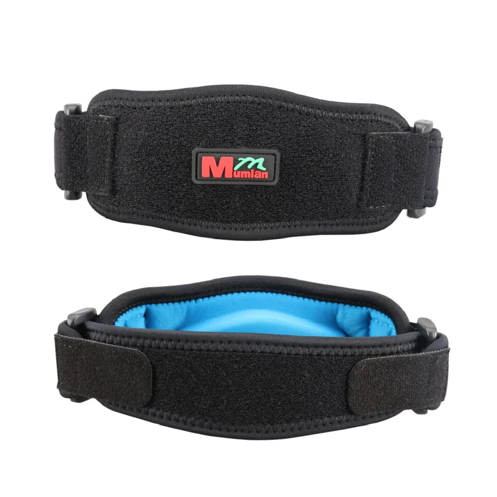 Elbow Support Brace Adjustable Tennis Golfer Wrap Strap for Pain Relief Black