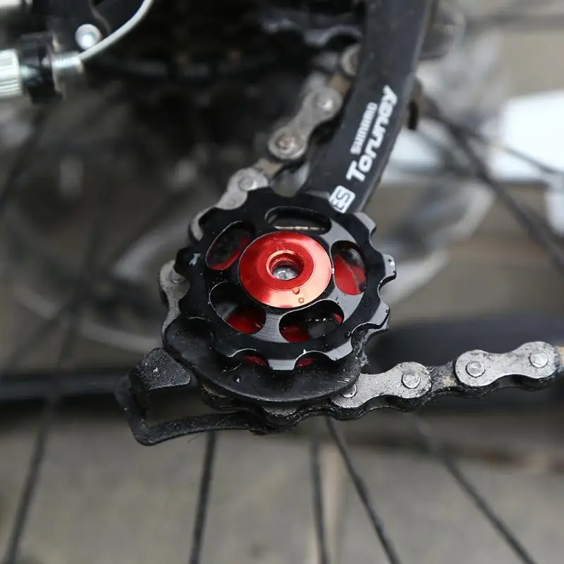 MTB 11T велосипедный задний переключатель колеса Керамические ЧПУ дорожный велосипед направляющий ролик