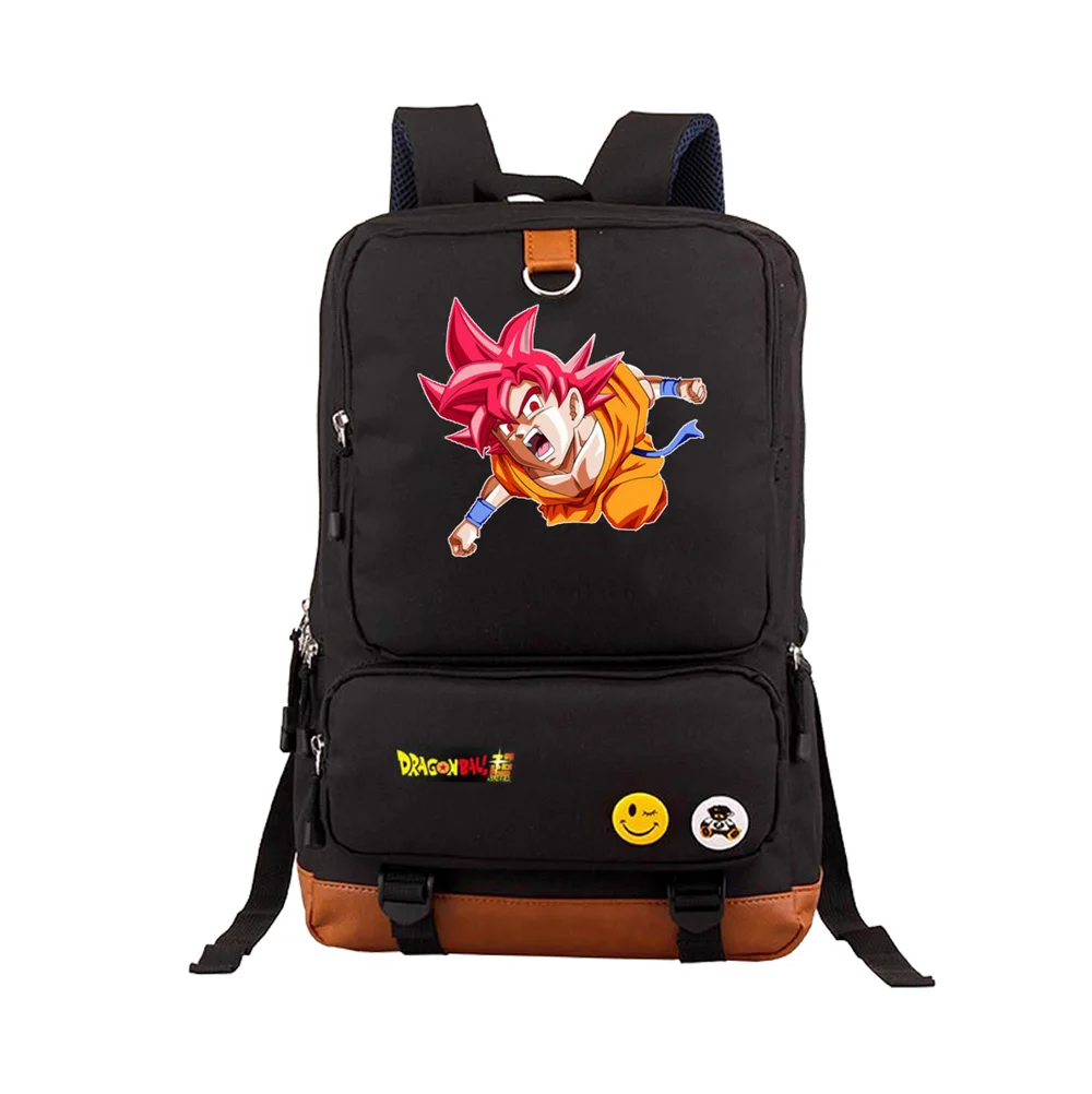 Dragon Ball Z Son рюкзак с Гоку для подростков детская школьная сумка для книг дорожная универсальная сумка через плечо чехол для ноутбука Для Путешествий Рюкзак - Цвет: 21