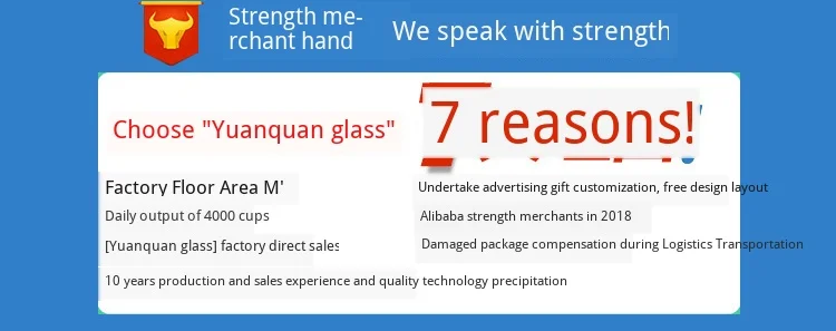 Service Top Grade Glass Customizable Logo Advertising Cup Transparent Borosilicate Double Layer Glass Cup