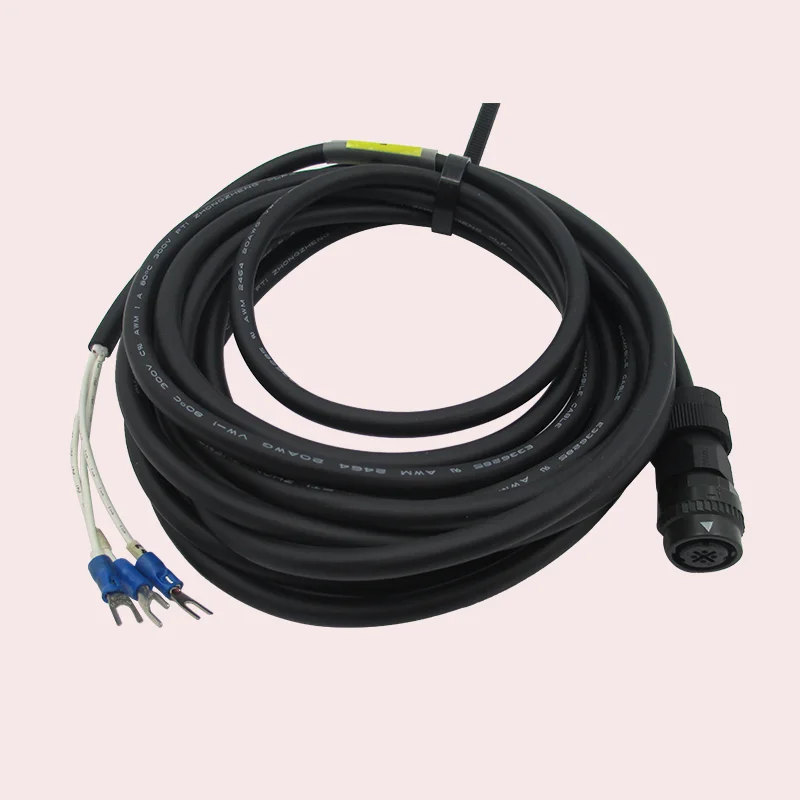 Fanuc A06b6114-k1201 K213 Cabo de Freio do Servo Motor de Quatro Furos Z-eixo Cabos de computador e conectores - Imagem 2