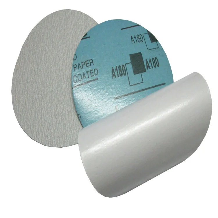 

Adhesive Sticker Disc Sander M6 Disc Sandpaper 5-Inch White Napper Gum Sandpaper White Paintcoat Pneumatic Polishing