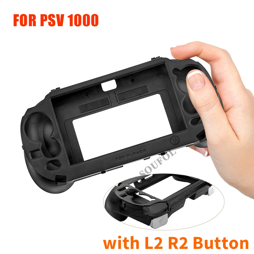 Yeni Gamepad Denetleyici Joystick Shell Kilif Sony Ps Vita Yag Psv 1000 L2 R2 Oyun Tetik Kavrama Oyun Konsol Aksesuarlari Kiliflar Aliexpress