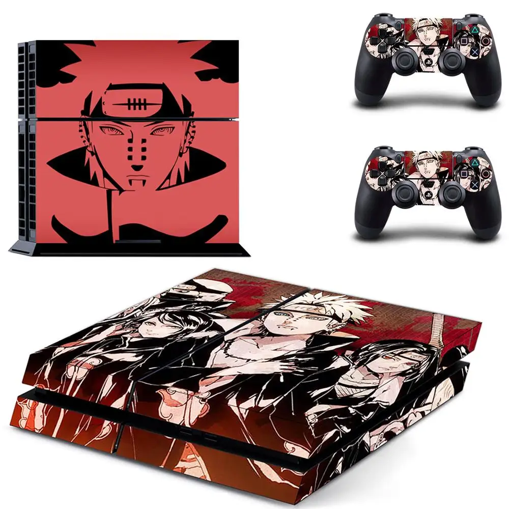Ботинки в стиле аниме Naruto PS4 Стикеры s Play station 4 кожи PS наклейка кожного покрова для