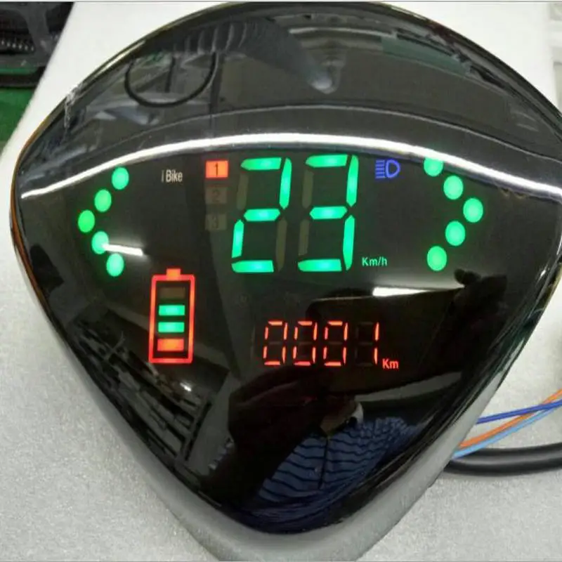 Спидометр уровень заряда батареи/светильник индикатор 48v60v72v ЖК дисплей