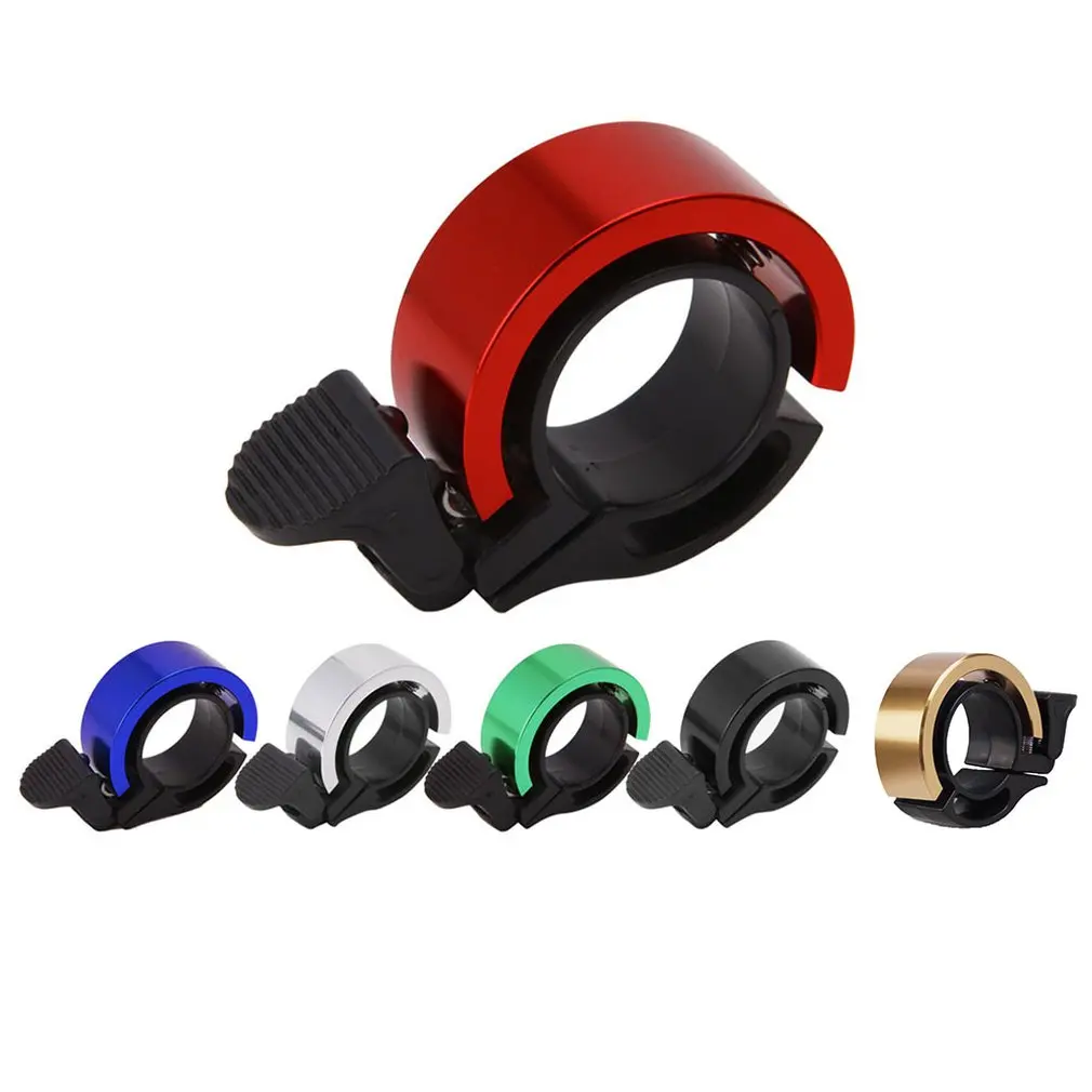 2020 New Q-Type Aluminum Alloy Bicycle Bell For Mtb Cycling Alloy 90Db Horn Bike Bell Cycling Handlebar Alarm Ring