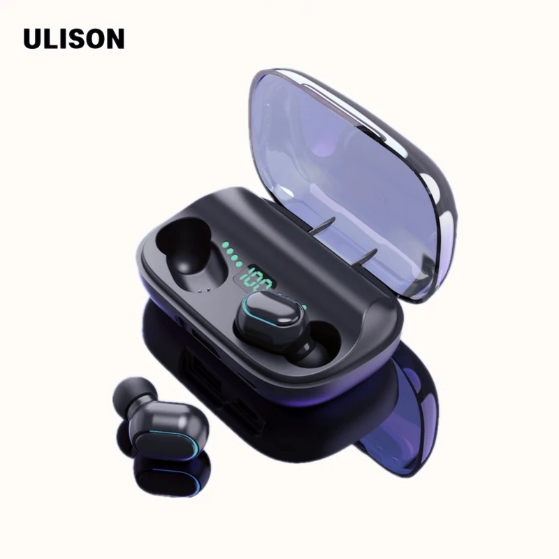 

U101 TWS Mini Earphones Wireless Bluetooth Headset With Microphone 9D Stereo Waterproof Earphone For Sports Driving Call Earbuds