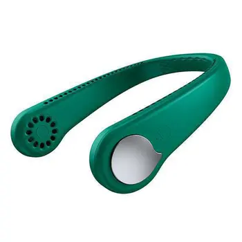 

Wearable Lazy Sports Halter Fan Mini Hanging Neck Fan USB Rechargeable Cover Halter Sports Fan Air Cooler Outdoor
