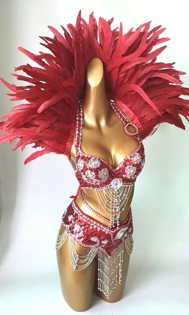 Festival and carnival showgirl beading bra costume set #CO19009 - AliExpress