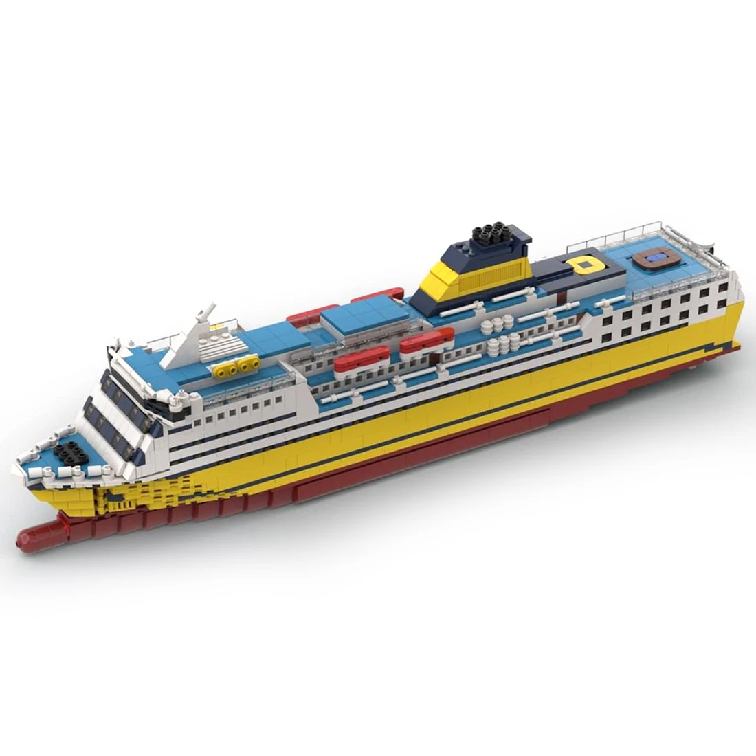 

Authorized MOC-75498 1/325 Scale 1896 Pcs/Set Mega Express MOC Large Building Blocks Set Compatible With 10294