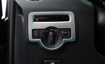 

Accessories For Mercedes Benz Vito W447 2014 2015 2016 2017 Chrome Interior Headlight Switch Cover Panel Trim Car