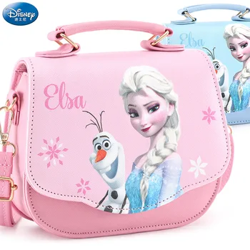 

Disney Children Bag Princess Fashion Messenger Bag Fashion Western Cute Small Bag Baby Girl Girl One-shoulder Frozen Cartoon