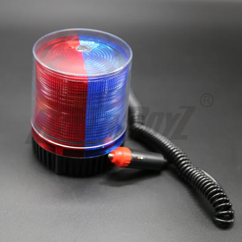 

LED Truck Police Fireman Warning Lights auto bulbs Car Roof Flashing Strobe Emergency Light DC 12V Red Blue / White