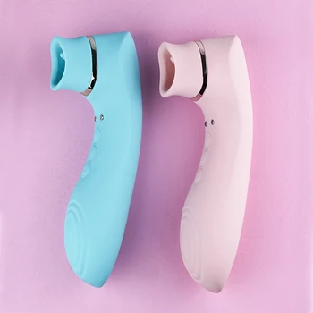 Clitoris Sucker Tongue licking Nipple sucking Vibrator for women blowjob Clit g spot Stimulator pussy licking toy Sex Toys