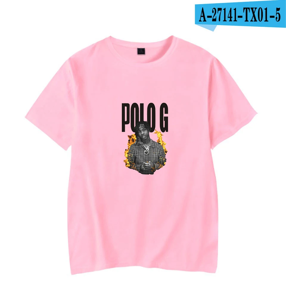 2020 New HIP HOP T Shirt Rapper Polo G T-shirt Men Women Casual Streetwear Fashion Summer Cotton Short Sleeve | Мужская одежда