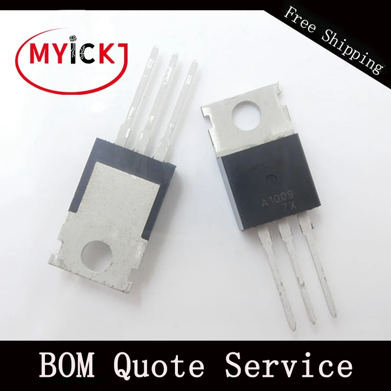 

10PCS 2SA1009 TO-220 PNP SILICON POWER TRANSISTORS