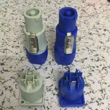 1 шт. мужской и женский в паре PowerCON тип A NAC3FCA+ NAC3MPA-1 Шасси Панель проводов адаптер 3 Pin Powercon разъем динамика