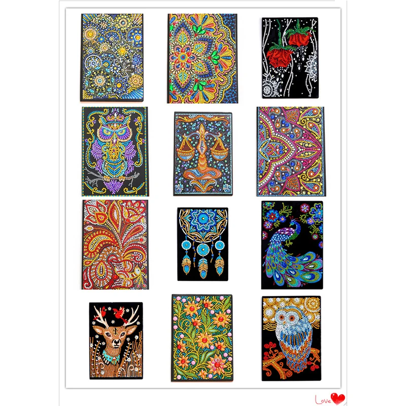 5d алмазная живопись специальный Блокнот Дневник Книга в форме Новое поступление