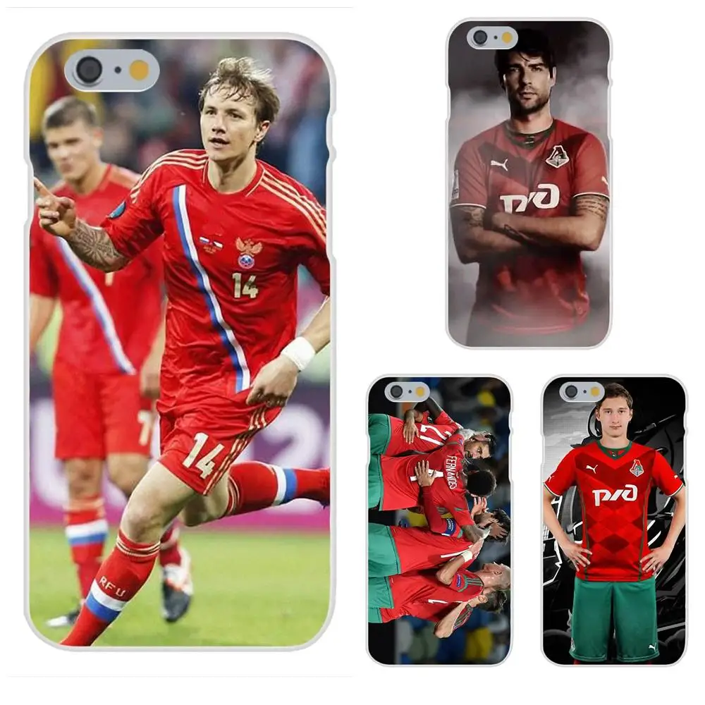 

Lokomotiv Moscow Football For Apple iPhone 4 4S 5 5C 5S SE 6 6S 7 8 Plus X XS Max XR TPU Capa Case