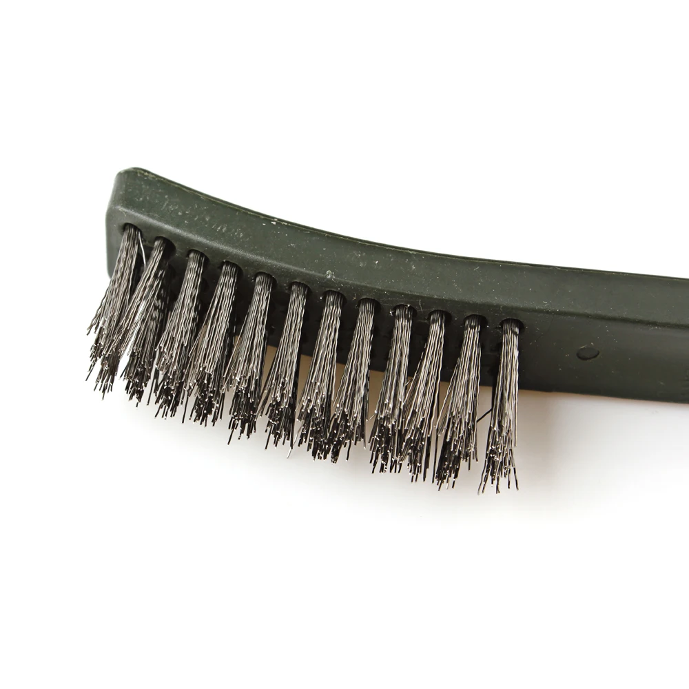 9-Piece Wire Brush Set - Steel, Brass & Nylon Brushes For Rust & Paint Removal