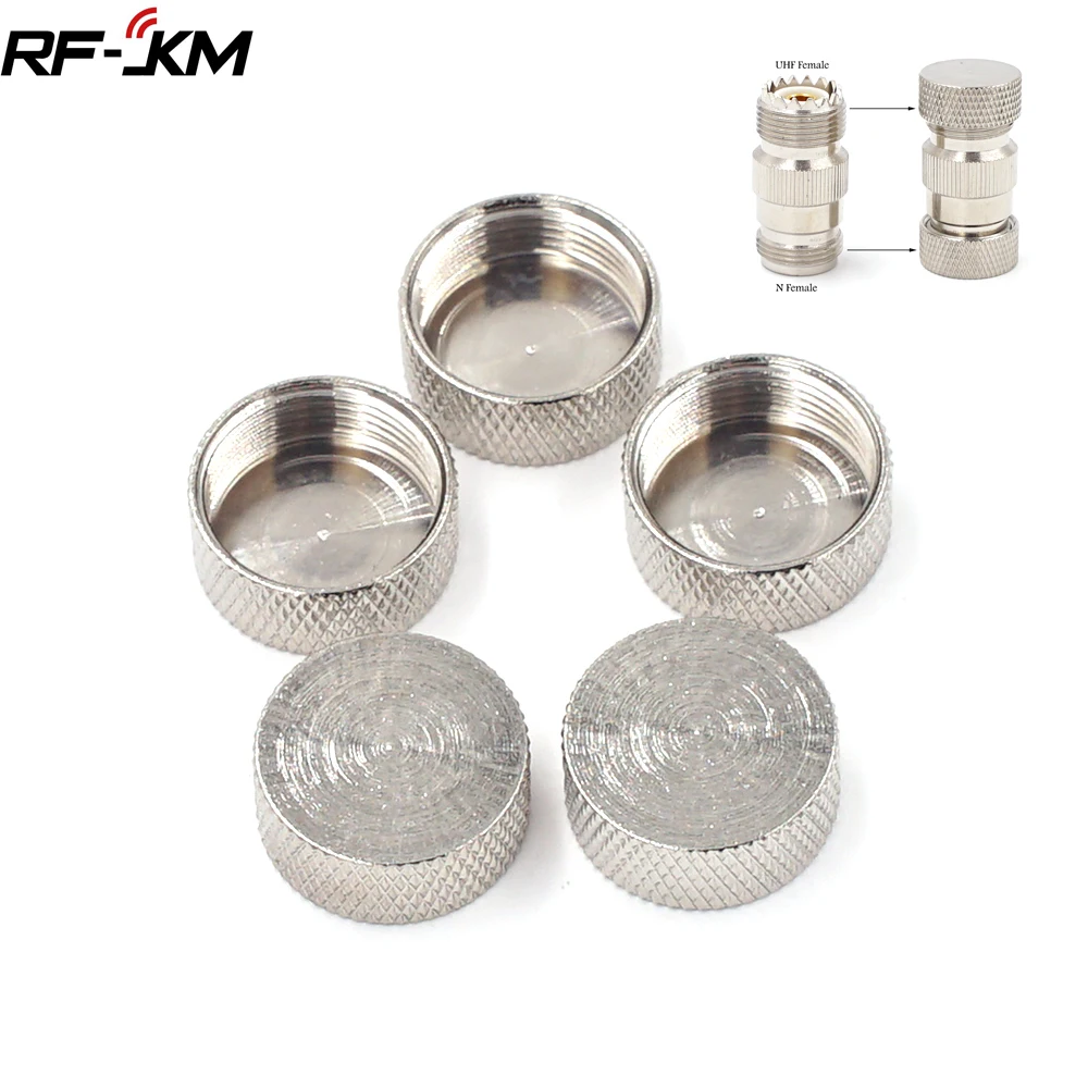 5pcs N Female / UHF SO239 RF Connector Dust Cap Protection Cover Damage