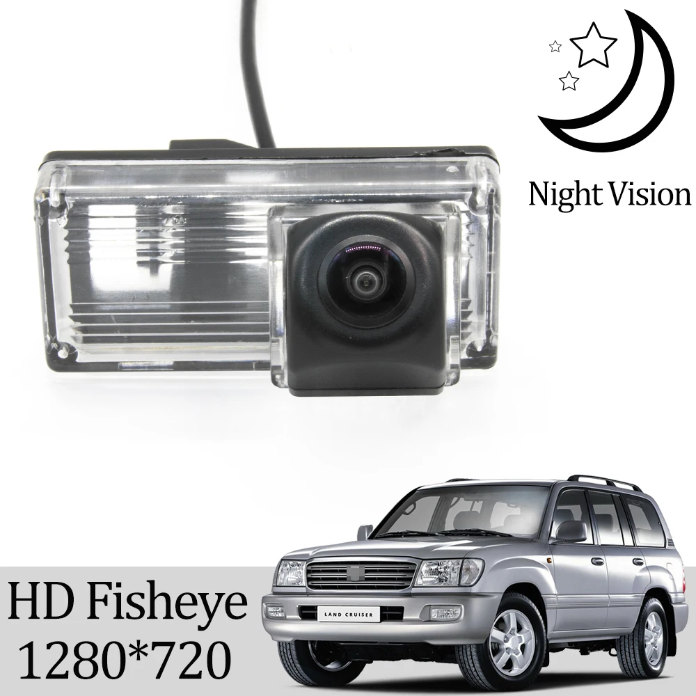 Камера заднего вида Owtosin HD 1280*720 рыбий глаз для автомобилей Toyota Land Cruiser 100 LC100 1998-2007 |