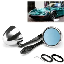F1 Автомобильное зеркало заднего вида гоночное боковое синее зеркало может быть регулируемым, пригодным для Nissan Xtrail