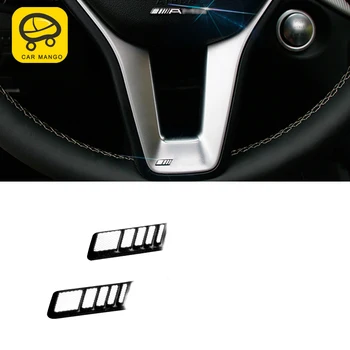 

CarManGo for Mercedes Benz GLA CLA C117 GLC A C E Class W205 W213 W176 Auto Car Logo Emblem Badge Sticker Interior Accessories